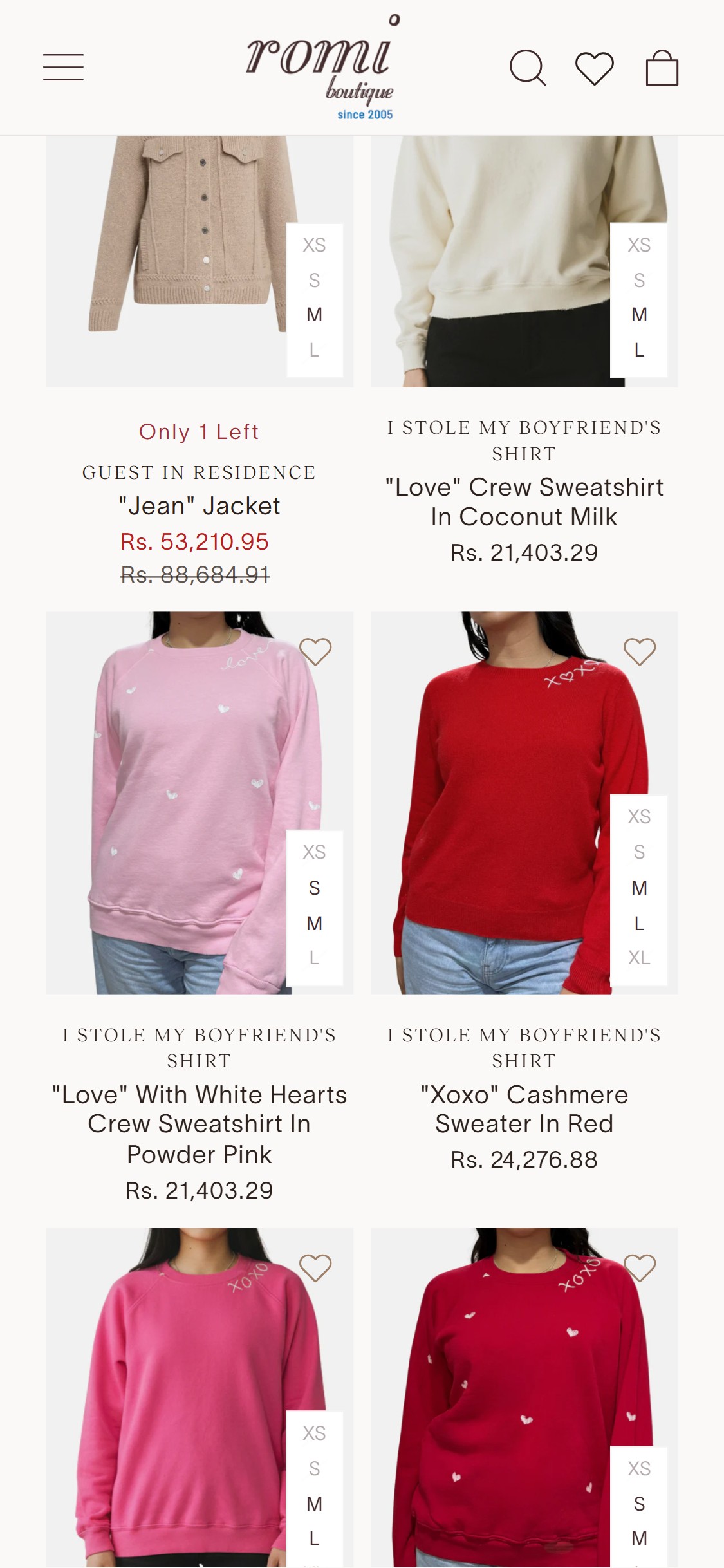 Romi Boutique — Current State